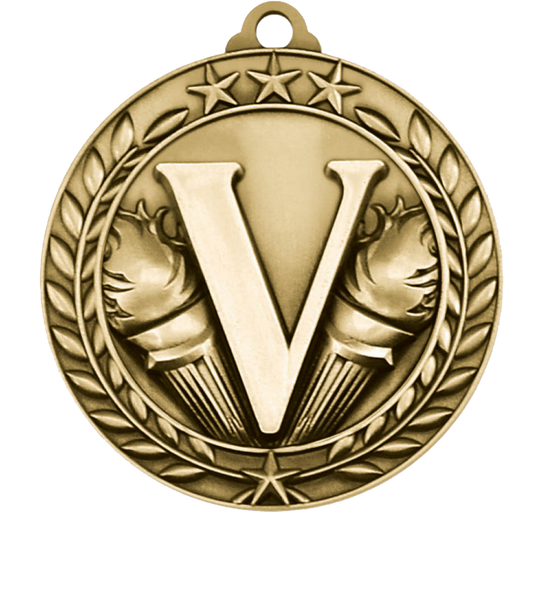 Large Star Wreath Victory Medal