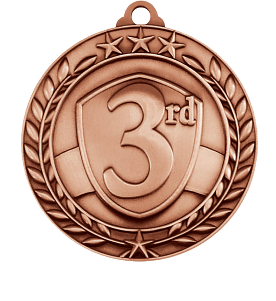 Small Star Wreath 3rd Place Medal