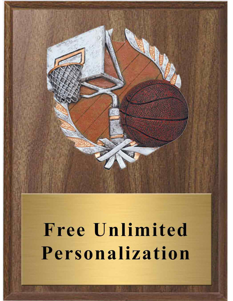 Walnut Basketball Millennium Plaque