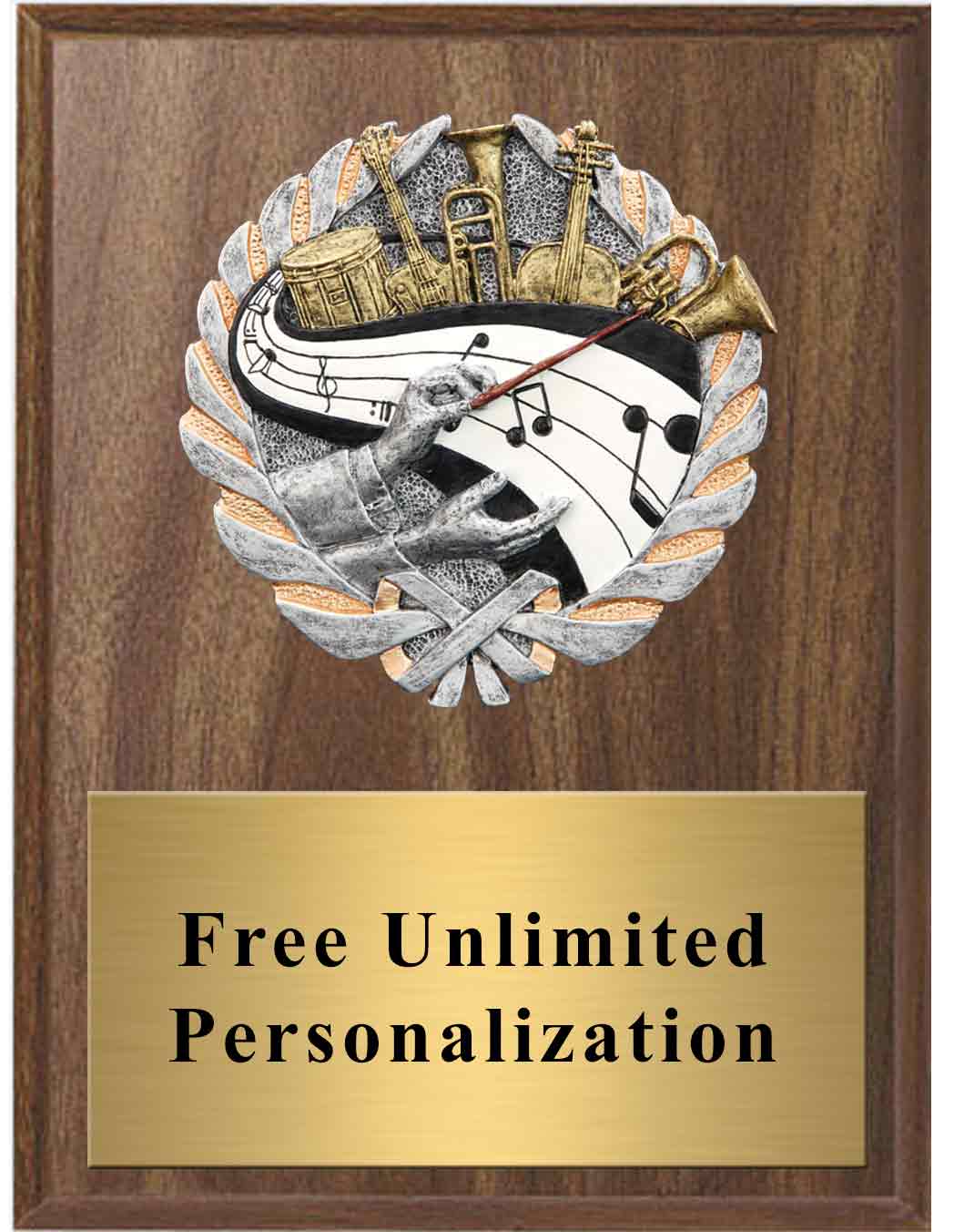 Walnut Music Millennium Plaque