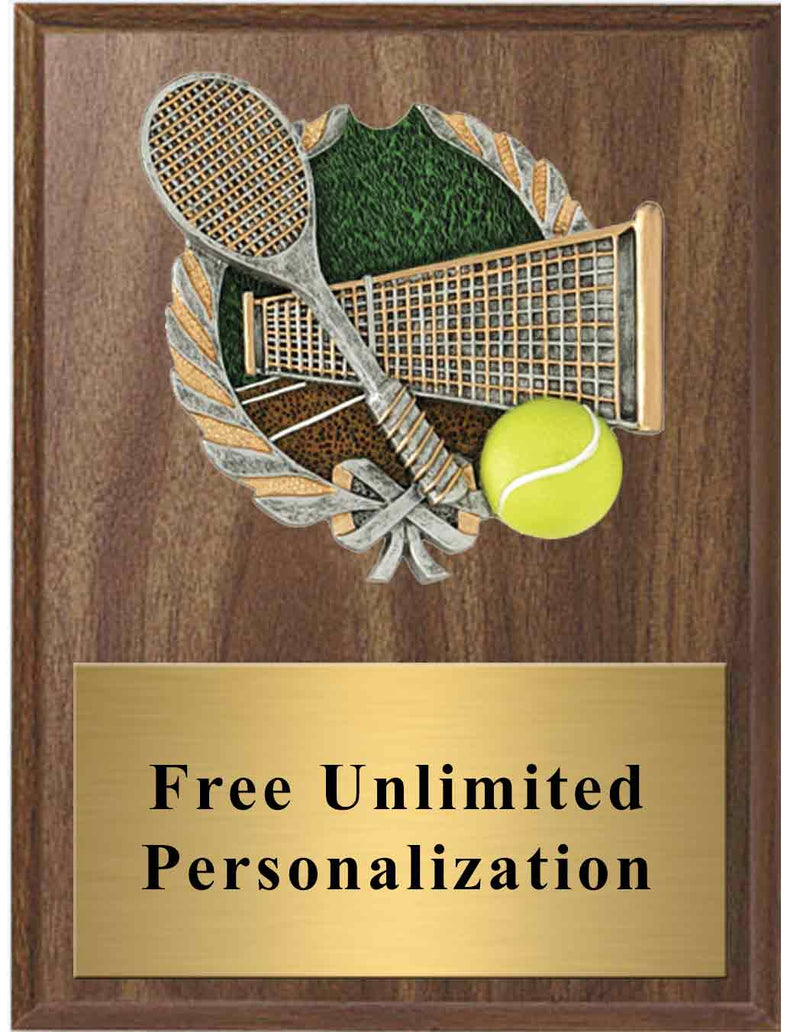Walnut Tennis Millennium Plaque