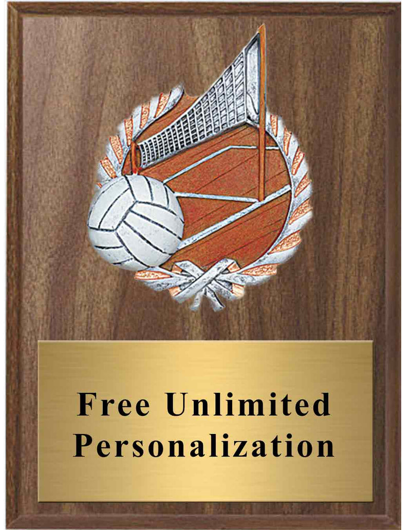 Walnut Volleyball Millennium Plaque