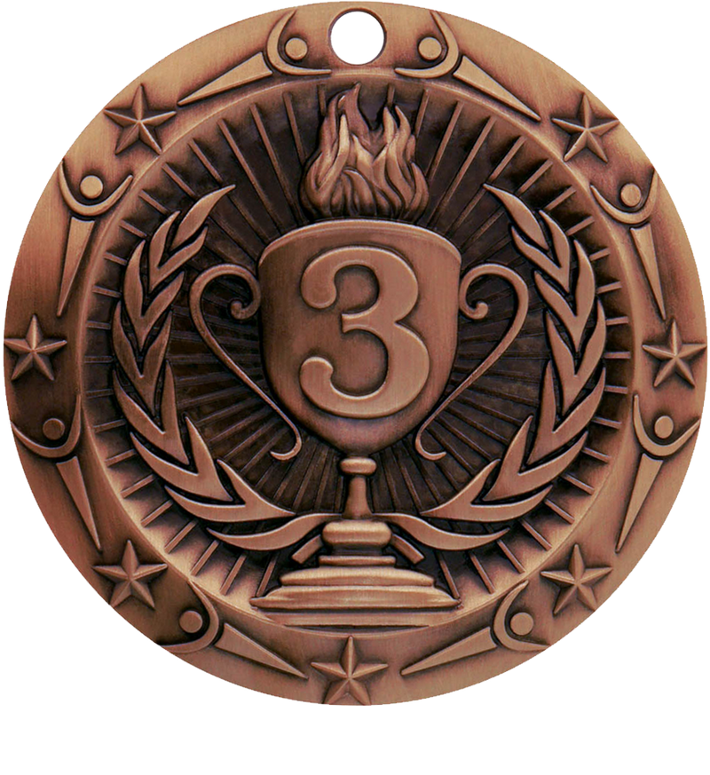 Bronze World Class 3rd Place Medal
