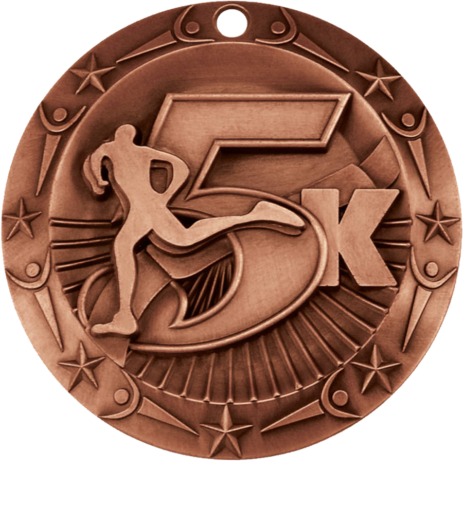 Bronze World Class 5K Medal