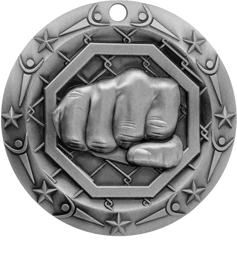 Silver World Class MMA Medal
