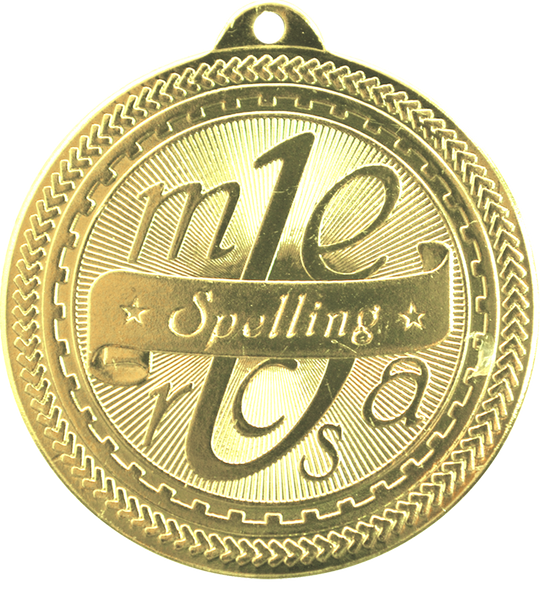 BriteLazer Spelling Medal