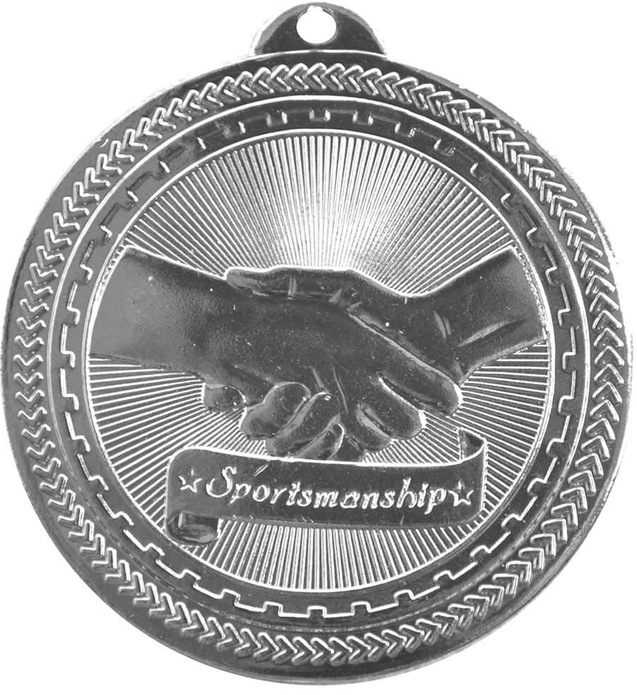 Silver BriteLazer Sportsmanship Medal