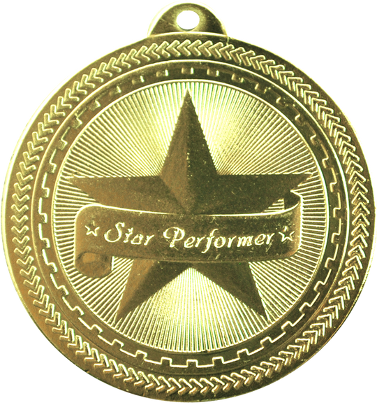 BriteLazer Star Performer Medal