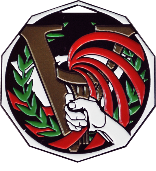 Bright Color Victory Medal