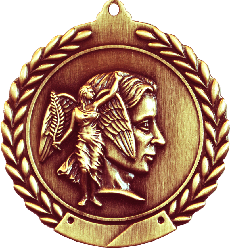 Bronze 2.75" Wreath Achievement Medal