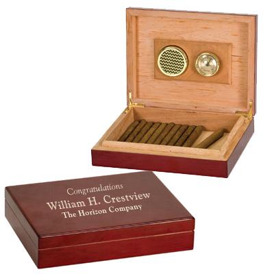 Personalized Spanish Cedar Humidor