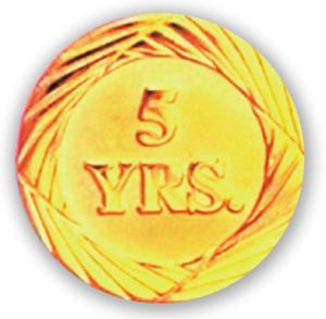 Service Pin – 5 Years