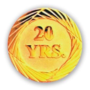 Service Pin – 20 Years