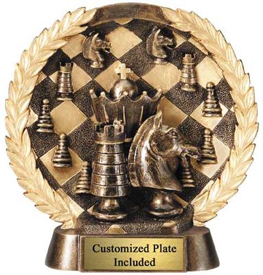 3D Resin Chess Trophy