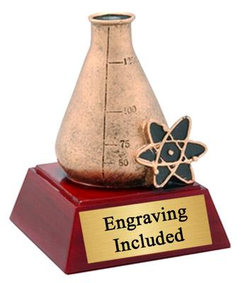 Resin Science Beaker Trophy