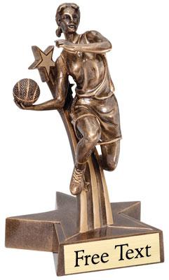 SuperStar Basketball Trophy - Female