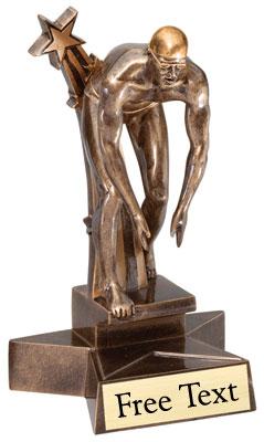 SuperStar Swimming Trophy - Male