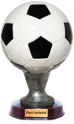 Soccer Ball Sculpture Trophy