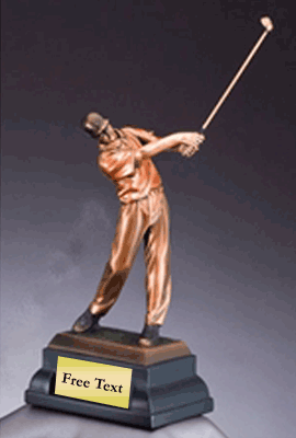 Golf Swing Trophy - Male