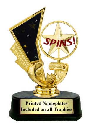 Spinner Cheer Trophy