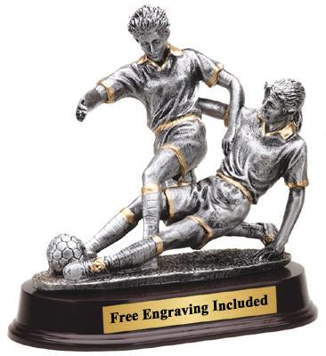 Slide-Tackle Soccer Trophy – Female